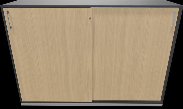 Actual product image Narbutas Choice sliding door cabinet (160 x 40 x 111.5 cm)