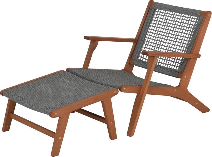 Produktbild Acamp Bankgog Gartensessel Grau/Braun