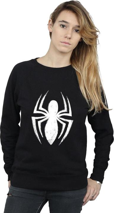 Actual product image Womens/Ladies Spider-Man Ultimate Spider Logo Sweatshirt (S)