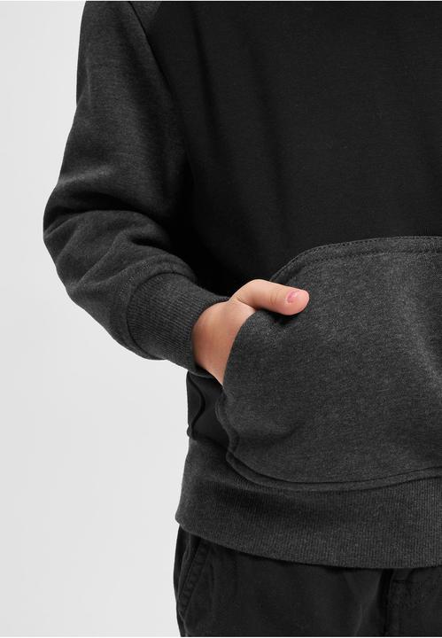 Produktbild Urban Classics Boys 2-Tone Fake Raglan Hoody (110)