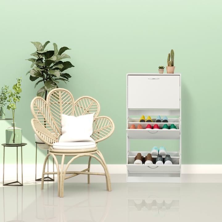 Actual product image Relaxdays Shoe cabinet (60 x 24 x 116 cm)