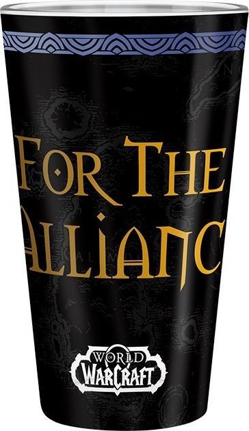 Image du produit ABYstyle WORLD OF WARCRAFT - Grand verre - 400ml - Alliance - box x2