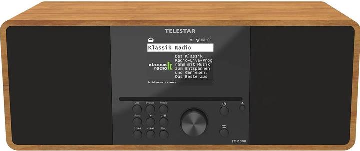Telestar TOP 300 (Internetradio, DAB+, FM, Bluetooth, WLAN)