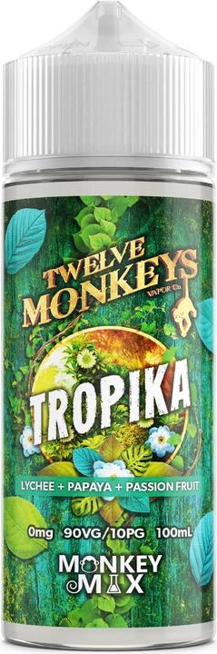 Actual product image Twelve Monkeys Tropika XL, 100ml (Shortfill) (Passion fruit)