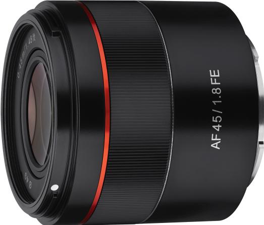 Immagine prodotto Samyang AF 45mm F1.8 FE (Sony E, APS-C / DX, Full-frame)