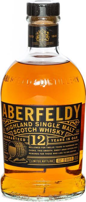 Produktbild Aberfeldy 12 Years (Single Malt, Scotch Whisky, 1 x 70 cl)