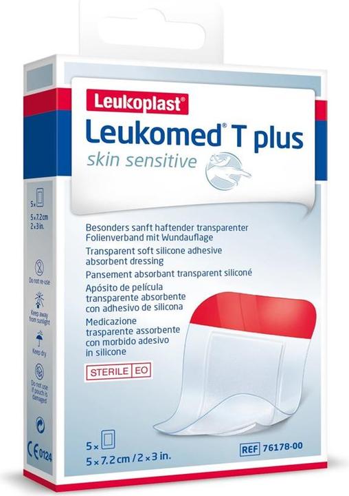 Actual product image BSN T plus skin sensitive 5x7.2cm (5 x)