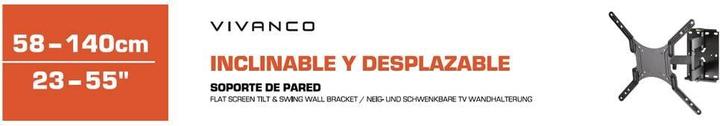 Actual product image Vivanco Wap 410 (Wall, 55", 45 kg)