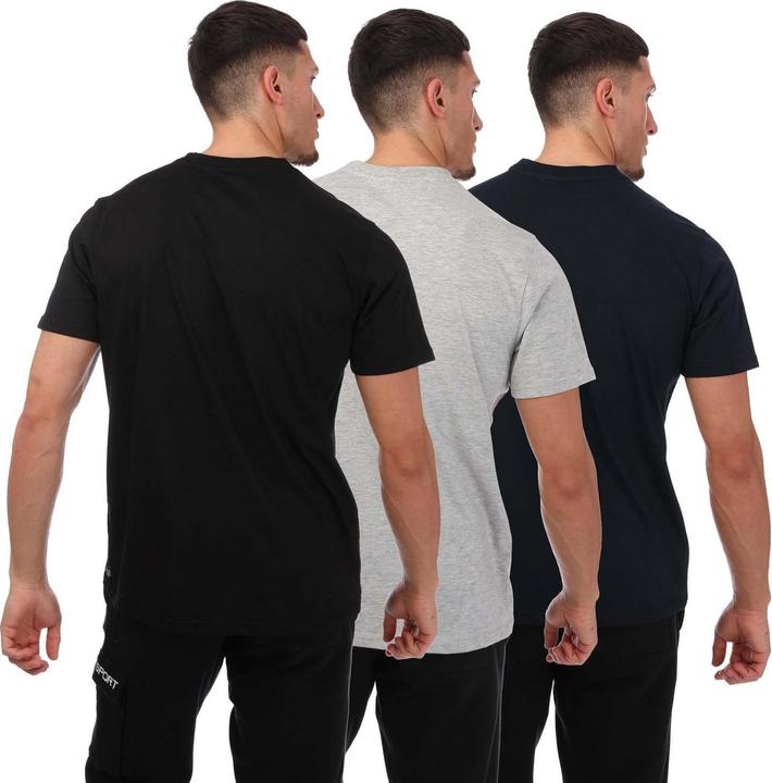 Actual product image DKNY Mens Logo T-Shirt (Pack of 3) (S)