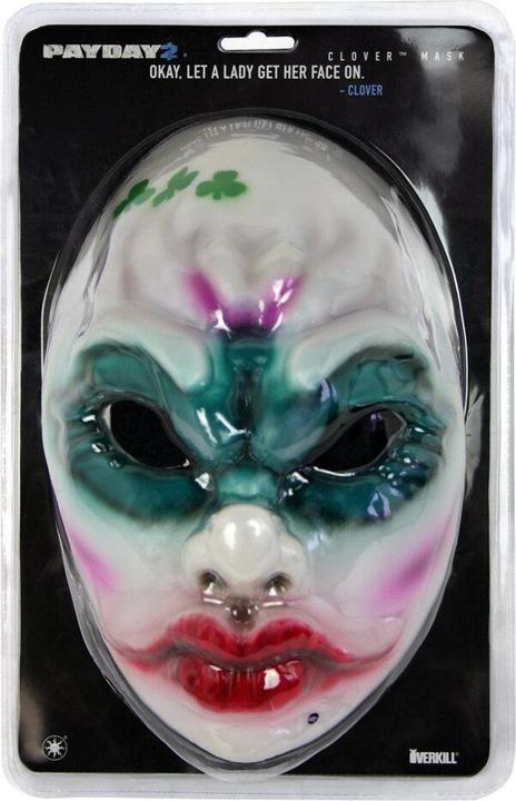 Produktbild Gaya Entertainment Payday 2 Face Mask "Clover"