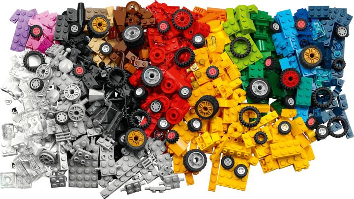 Produktbild LEGO Steinebox mit Rädern (11014, LEGO Classic)