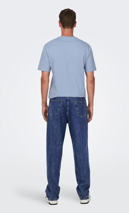 Image du produit Only & Sons ONSFive Jeans loose fit bleu moyen (30)