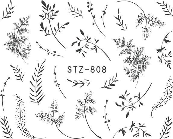 Image du produit Nagellack24 Nail Art Sticker Wassertransfer 808 (Séchoirs pour vernis à ongles)