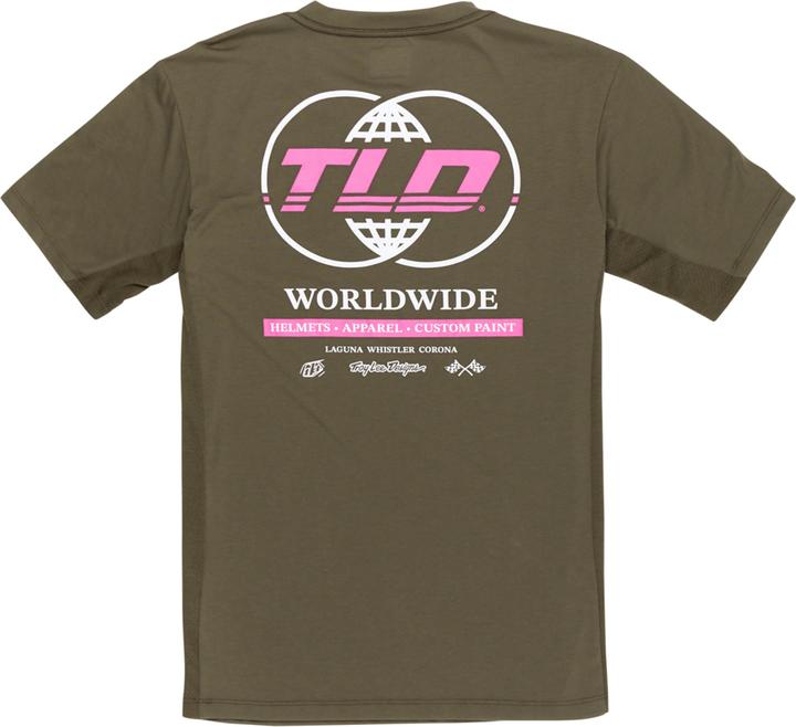 Immagine prodotto Troy Lee Designs Skyline LS Ride Tee, Worldwide, caper, S (S)