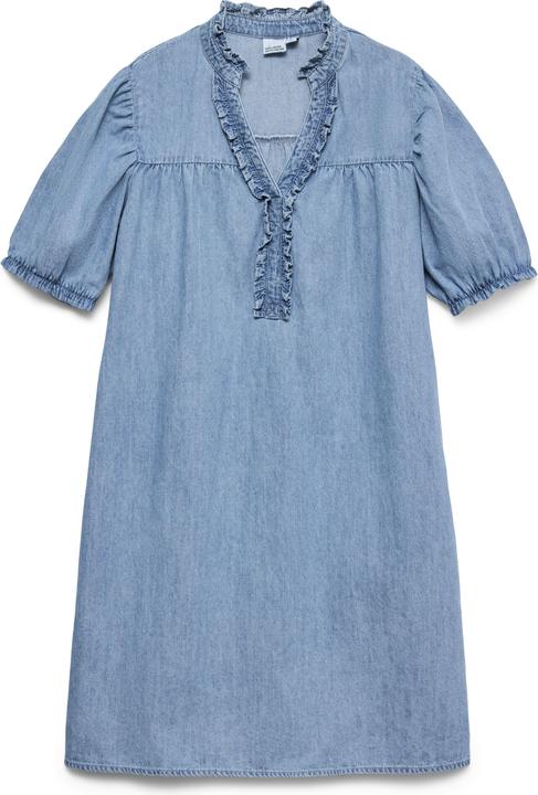 Vero Moda VMROSA Kurzes Kleid Jeanskleid (M)