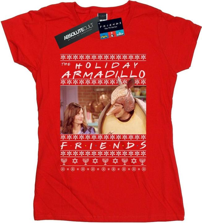 Friends Fair Isle Holiday Armadillo TShirt (XL)