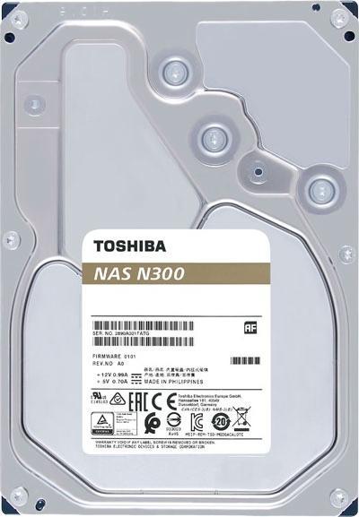 Image du produit Toshiba N300 (8 To, 3.5", CMR)