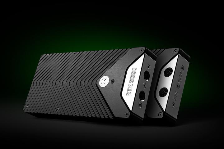 Actual product image EKWB EK Quantum Vector FE RTX 3080 Full Metal - black SE