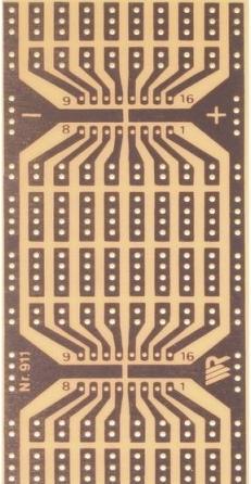 Produktbild Rademacher WR Typ 911 Experimentierplatte Hartpapier (L x B) 110 mm x 80 mm 35 µm Raster 2,54 mm Inhalt 1 p (Platine)