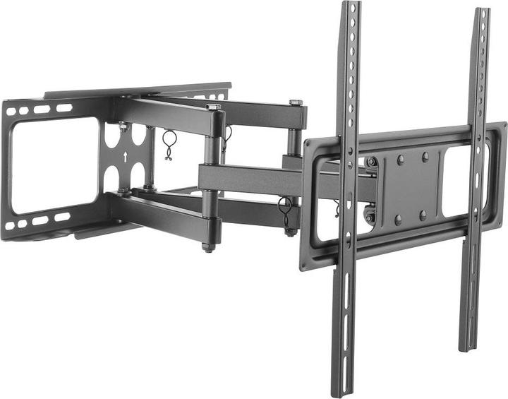 Produktbild Techly Wandhalterung für LCD TV LED 81-139cm 32-55Zoll FullMotion 40kg schwarz (Wand, 55", 40 kg)