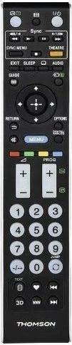 Actual product image Hama Universal remote control for Sony TVs, IR, adaptive, with 4 app buttons (Universal remote control, Infrared)