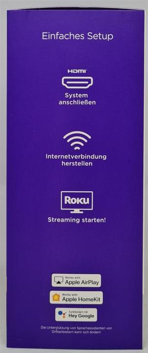 Actual product image Roku Express 4K