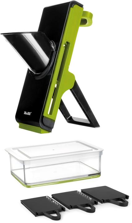 Ibili Vertikale Reibe 17.2 x 11.3 x 5.2 cm Leicht zu bedienende Reibe für vertikales Schneiden
