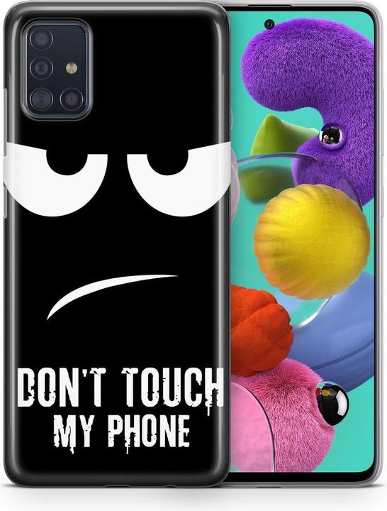 Dont Touch My Phone Black