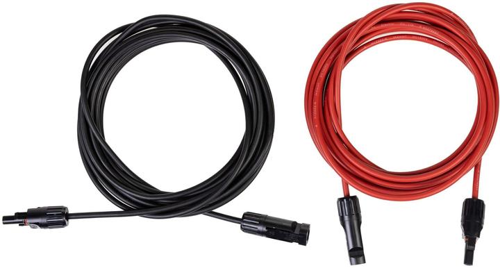 Furber.power Anschlusskabel 4 mm² mit kompatiblem Stecker, Set, 5 m (Solarkabel)