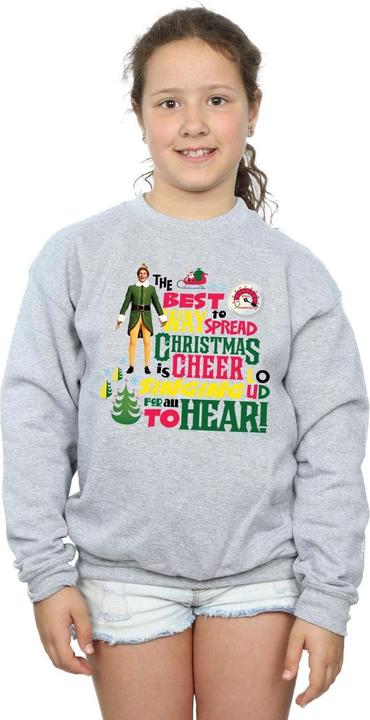 Image du produit Elf - Sweat CHRISTMAS CHEER - Fille (152, 158)