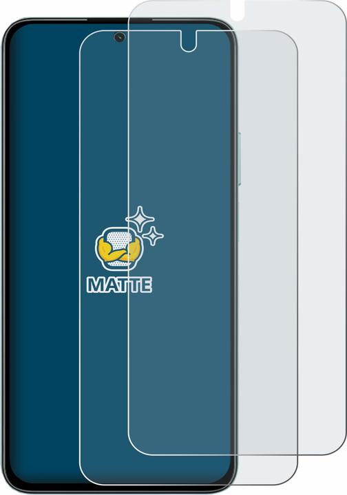 Actual product image BROTECT Anti-glare screen protector matt (2 Piece, Realme X7 5G)