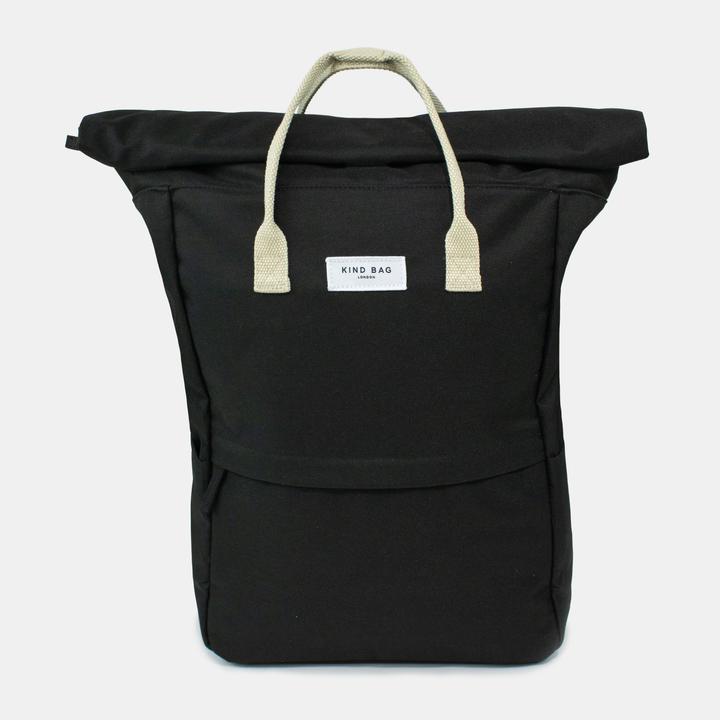 Kind Bag Large Backpack Pebble Black (500 l)