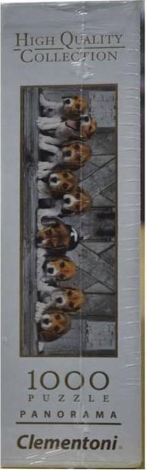 Produktbild Clementoni Panorama Beagles (1000 Teile)