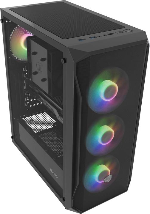 Produktbild Fury Obudowa Shobo SH4F RGB (NFO-2154) (mATX, Mini-ITX, ATX)