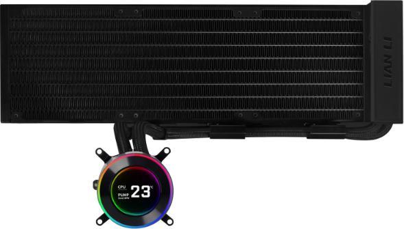 Lian-Li HYDROSHIFT II LCD-C 360N Fanless ARGB AiO Wasserkühlung - schwarz