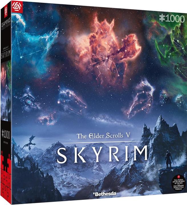 Produktbild Good Loot The Elder Scrolls V Skyrim Mass Puzzle (1000 Teile)