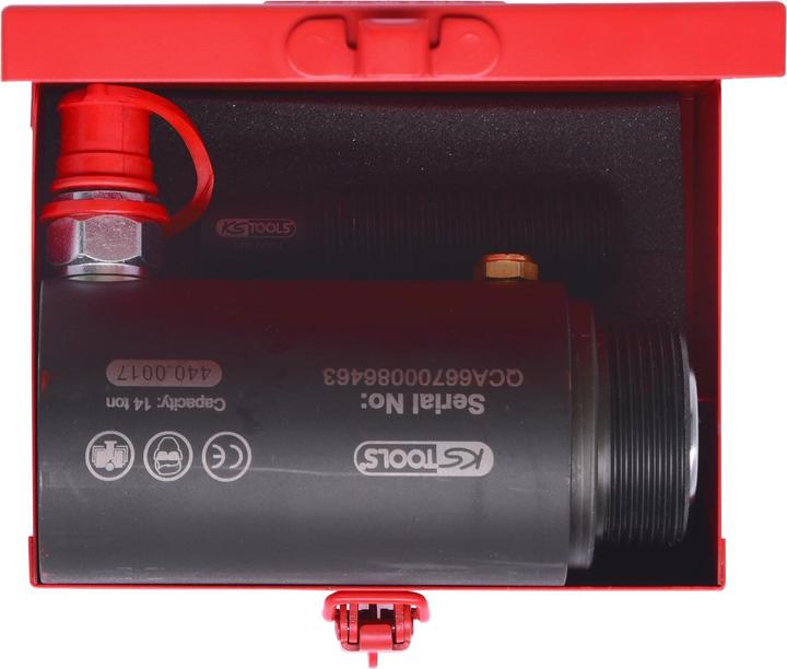 Actual product image KS Tools Short-stroke hydraulic cylinder set, 14t, 3 pcs