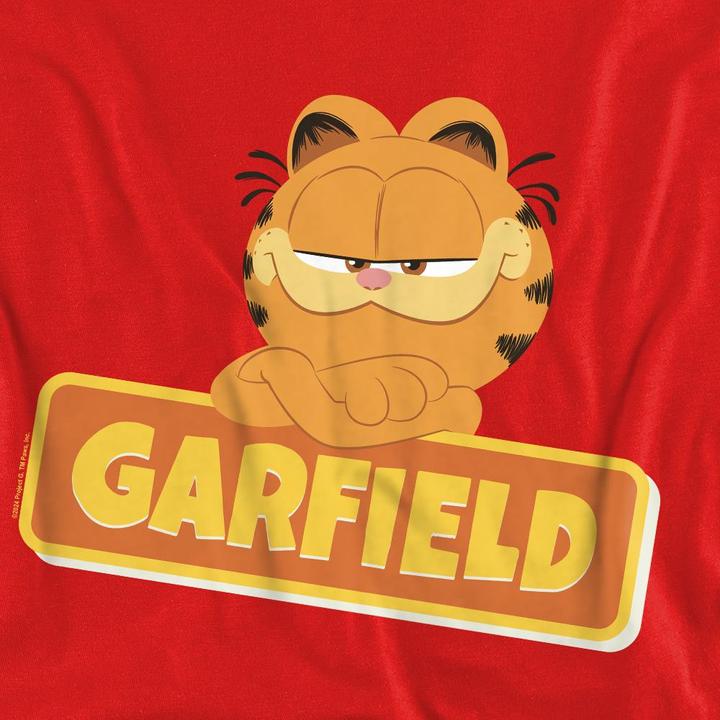 Actual product image Garfield Unisex Adult Logo Sweatshirt (XL)