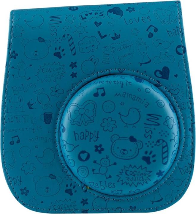 Produktbild JTI Kameratasche für Fujifilm Instax Mini 8/9, Blau (Kamera Bereitschaftstasche, 1 l)