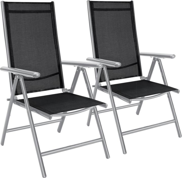 Casaria Alu Gartenstuhl Set