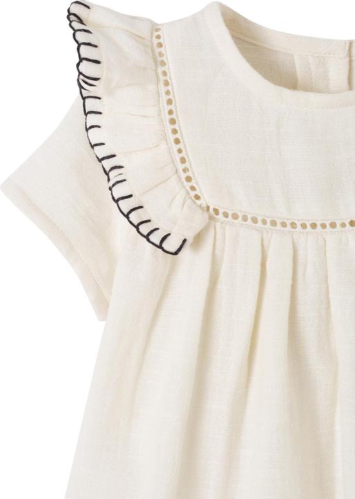 Image du produit Vertbaudet Robe bébé en mousseline (68)