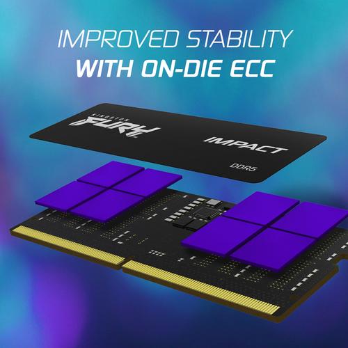 Produktbild Kingston FURY Impact (1 x 16GB, 5600 MHz, DDR5-RAM, SO-DIMM)