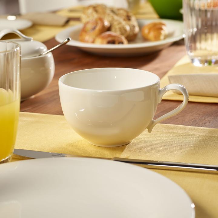 Actual product image Villeroy & Boch New Cottage Basic cappuccino cups with saucers (290 ml, 6 x)