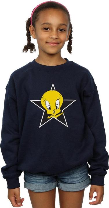 Immagine prodotto Looney Tunes Tweety Pie Star Felpa Ragazze (152, 158)
