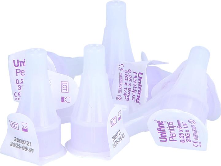 Actual product image Unifine Nadeln (Pen needles + disposable needles)