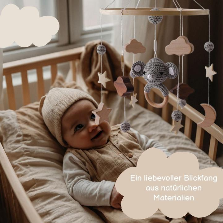Immagine prodotto Hermex Hängemobile Mobile Schlafmobile Baby Wiege Spielzeug