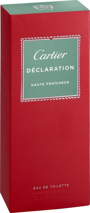 Immagine prodotto Cartier Déclaration Eau de Toilette Haute FraÃcheur Spray (Eau de toilette, 100 ml)