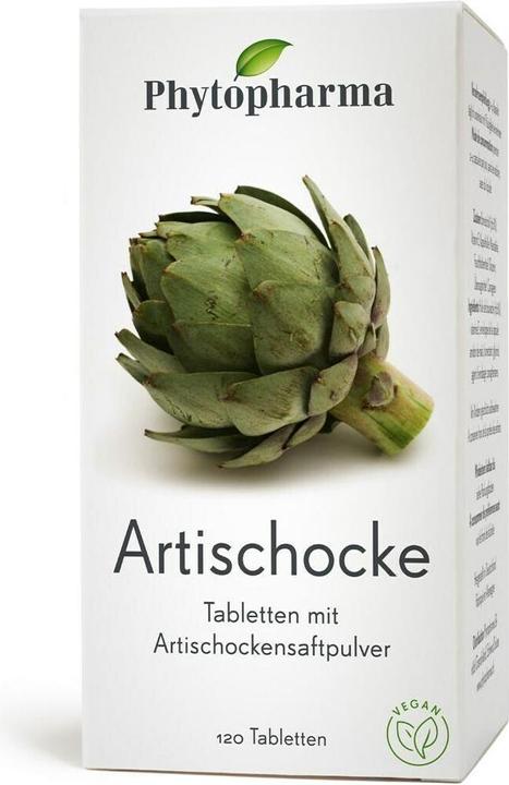 Actual product image Phytopharma Artichoke (120 Piece, Pills, 120 g)