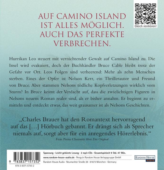 Actual product image The manuscript (John Grisham., Charles Brewer, German)