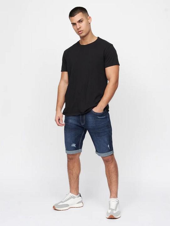 Image du produit Crosshatch Short en denim Riptrey Abraised pour homme (30)